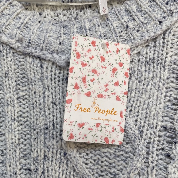 New Free People On Your Side Pullover size large - Picture 7 of 9